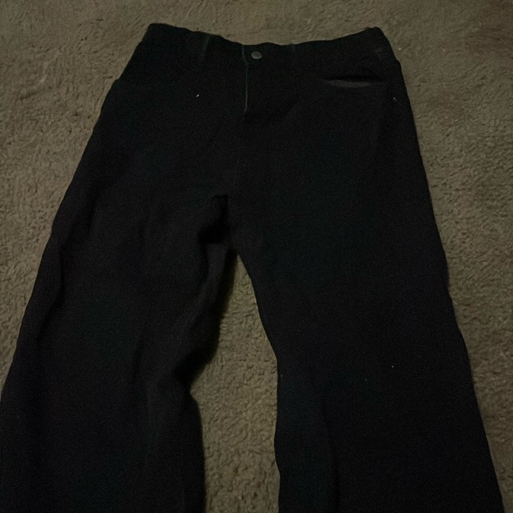 black baggy jeans